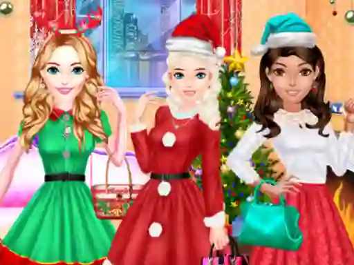 Igra Fashion Girls Christmas Party online