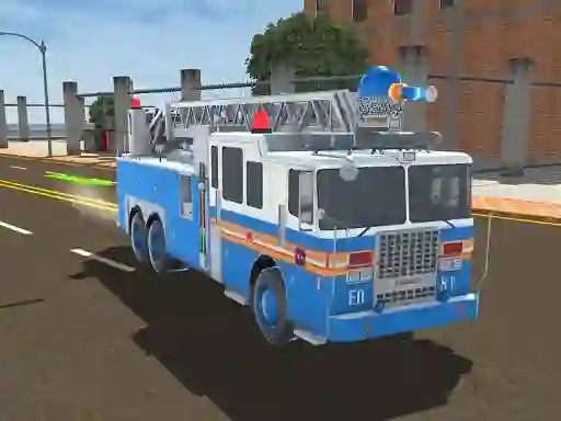 Igra Fire Truck Driving Simulator 2024 online