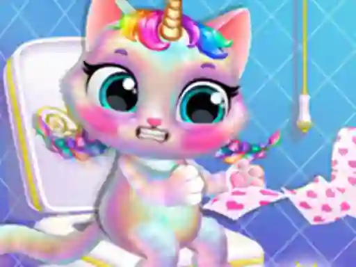 Igra Twinkle My Unicorn Cat Princess Caring online