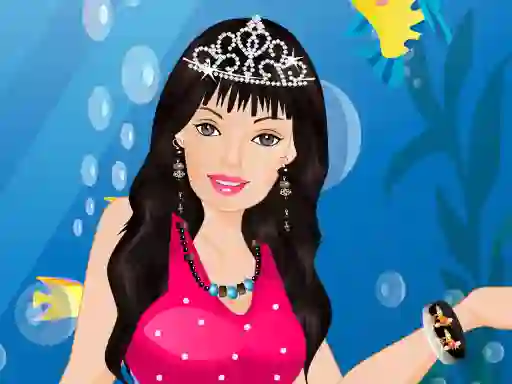 Igra Barbie Mermaid Dressup online