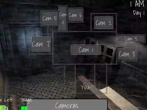 Igra Five Nights at Horror Games online