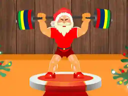 Igra Santa Claus Weightlifter online