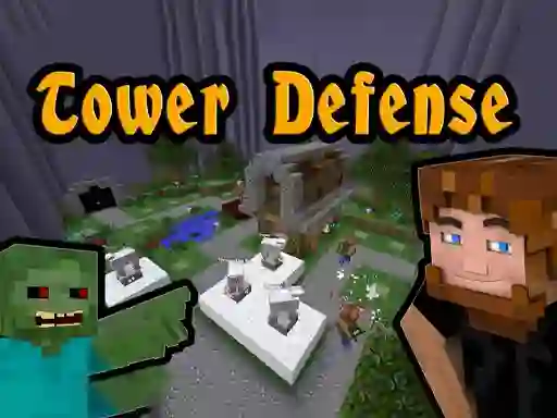 Igra Minecraft Tower Defense online