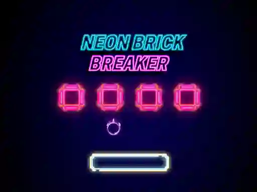 Igra Neon Brick Breaker online