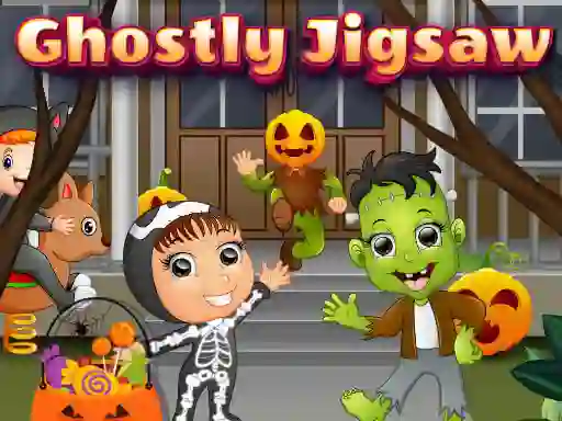 Igra Ghostly Jigsaw online