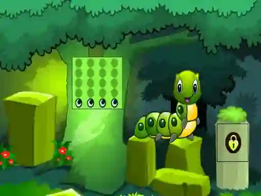 Igra Caterpillar Forest Escape online