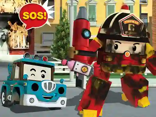 Igra Robot Car Emergency Rescue 2 online