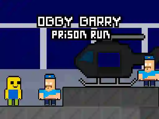 Igra Obby Barry Prison Run online