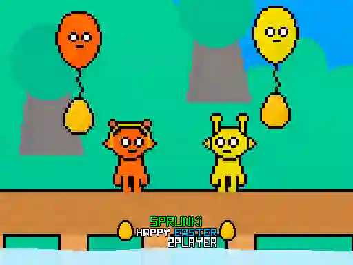 Igra Sprunki Happy Easter 2Player online