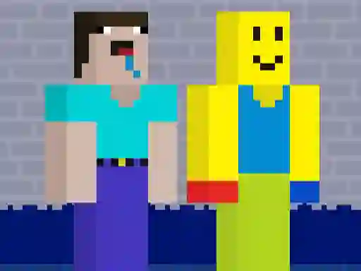 Igra NoobLOX Rainbow Friends online