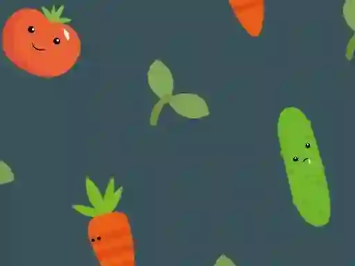 Igra Garden Rush. Vegetables Escape online
