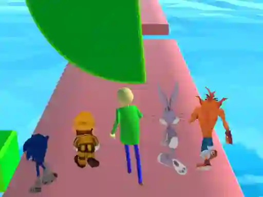 Igra Fun Race 3D baldi's basics online