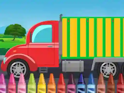 Igra Truck Coloring online