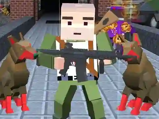 Igra Pixel Apocalypse Survival Online online