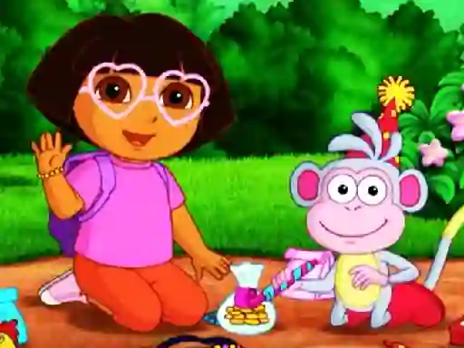 Igra Dora Kids Puzzles online