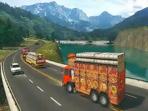 Igra Indian Cargo Truck Gwadar Port Game online