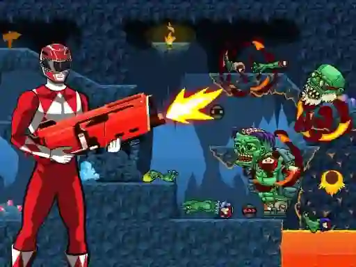 Igra Power Rangers shoot Zombie online