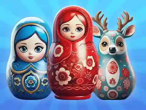 Igra Sort by Matryoshka Shelves! online