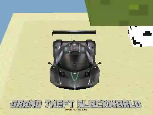 Igra Grand theft Blockworld online