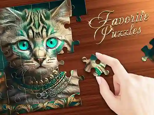 Igra Favorite Puzzles: jigsaw game online