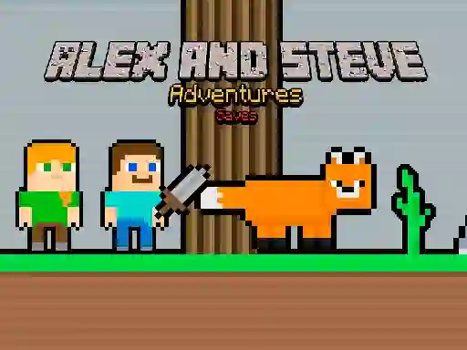 Igra Alex and Steve Adventures Saves online