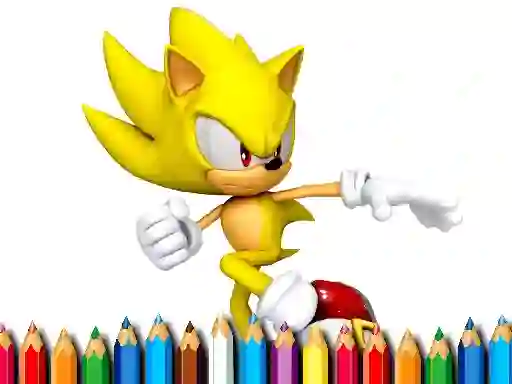 Igra Sonic Coloring Book online
