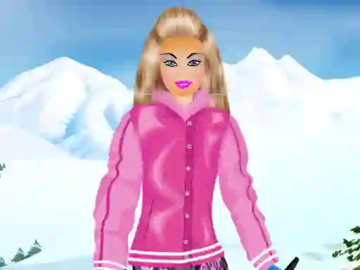 Igra Barbie Snowboard Dress online