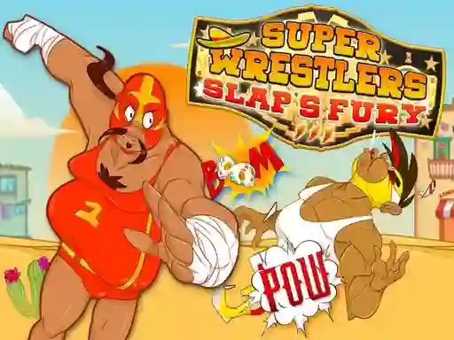 Igra Super Wrestlers : Slaps Fury online