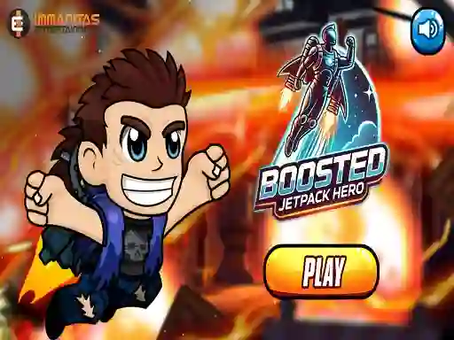 Igra Boosted Jetpack Hero online
