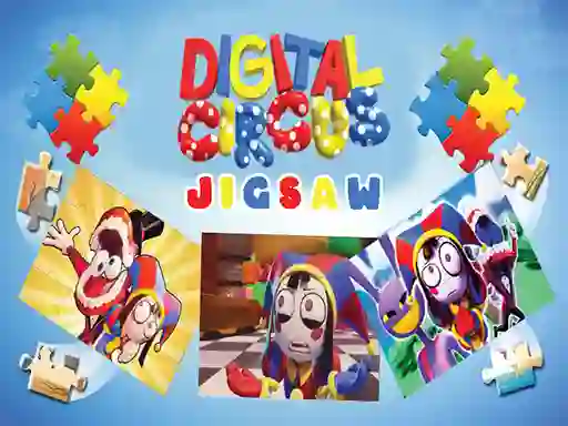 Igra Digital Circus JigSaw online