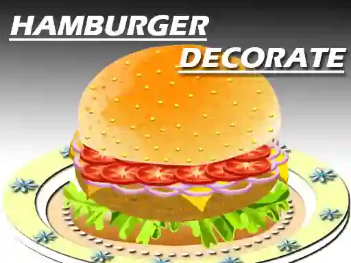 Igra Hamburger Decorating online