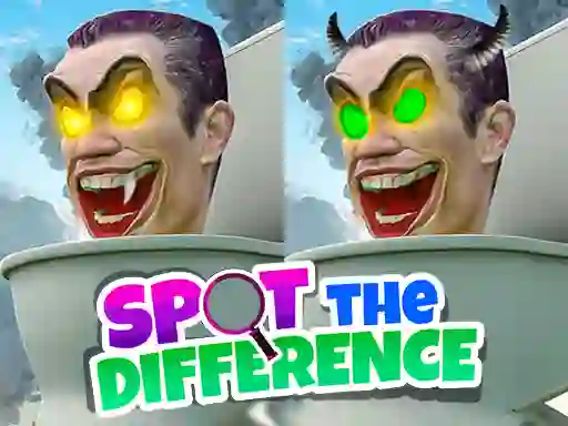 Igra Skibidi Toilet Spot the Difference online