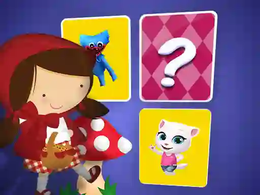 Igra Little Red Riding Hood Memory Card Match online