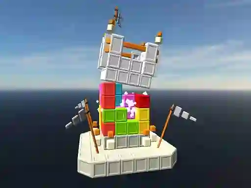 Igra Castle Destruction Blocks online