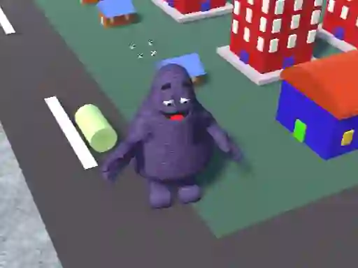 Igra Grimace Shake City Chaos online