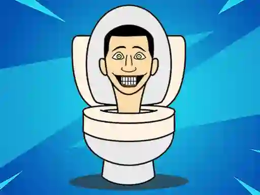 Igra Skibidi Toilet Coloring Book online