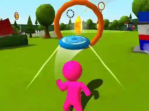 Igra Frisbee 3D online