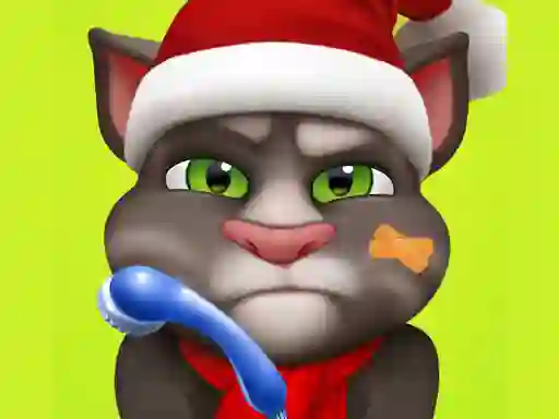 Igra Talking Tom care Injured online