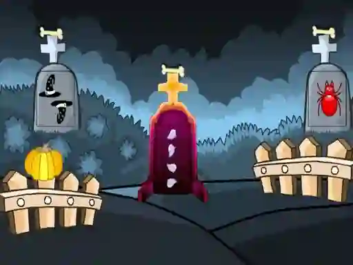 Igra Halloween Scary Cemetery Escape online
