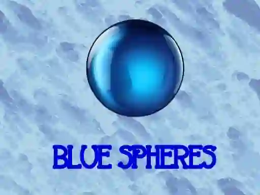 Igra Blue spheres online