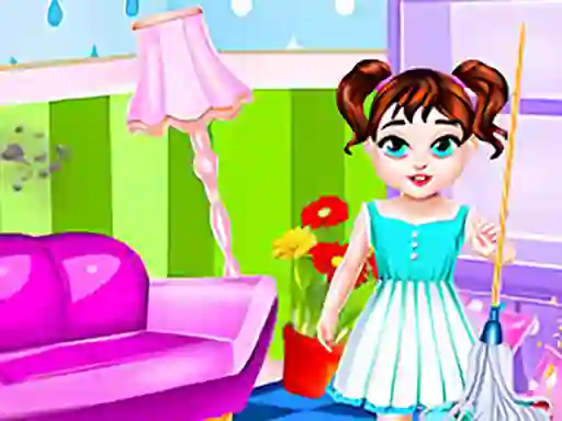 Igra Baby Taylor House Cleanup online