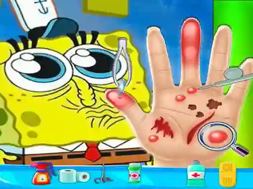 Igra Spongebob Hand Doctor online