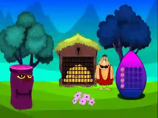 Igra Caveman Treasure Escape online