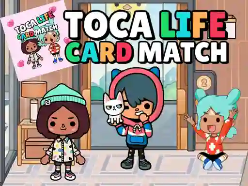 Igra Toca Life Memory Card Match online