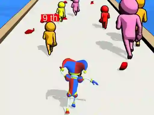 Igra Digital Circus Run And Shoot online