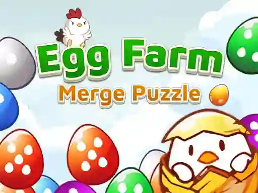 Igra Egg Farm Merge Puzzle online