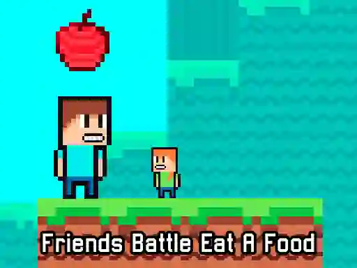 Igra Friends Battle Eat A Food online