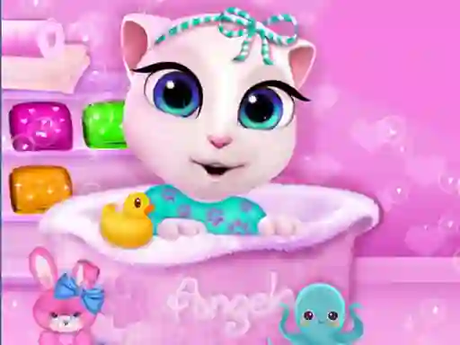 Igra Baby Angela Bathing Time online