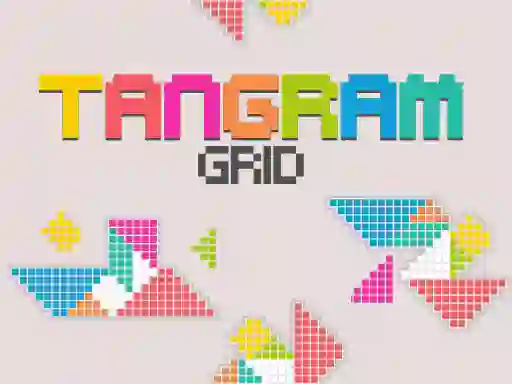 Igra Tangram Grid online