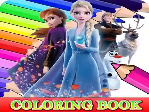 Igra Coloring Book for Frozen Elsa online